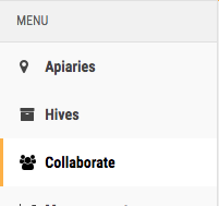Menu collaborate